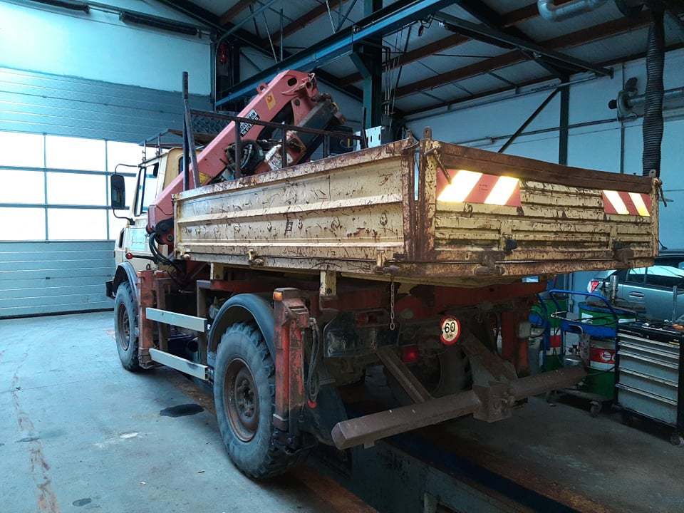 Mercedes Unimog U1250 - Korisno/ Posebno vozilo, Kamion sa tovarnim sandukom: slika 3 Mercedes Unimog U1250 - Korisno/ Posebno vozilo, Kamion sa tovarnim sandukom: slika 3