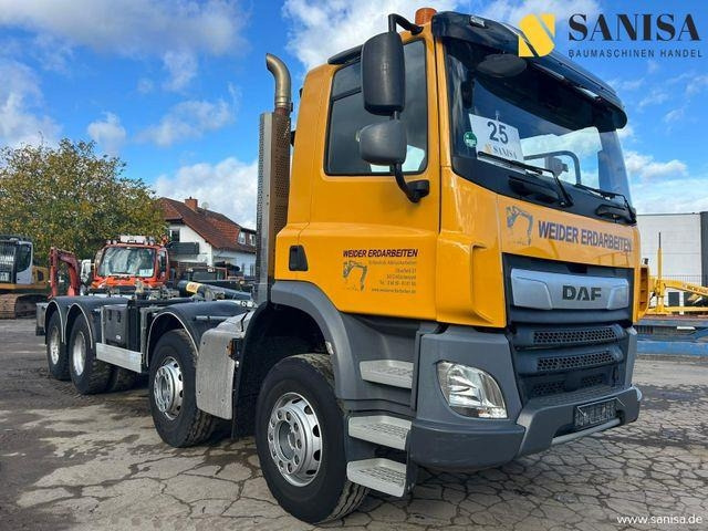DAF CF 450/Abrollkipper HYVA 30-67-S 30TON/Lenkachse - Kamion sa hidrauličnom kukom: slika 2 DAF CF 450/Abrollkipper HYVA 30-67-S 30TON/Lenkachse - Kamion sa hidrauličnom kukom: slika 2