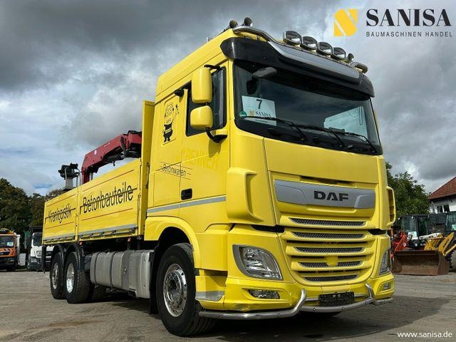 DAF XF 480/HMF 2530 L-CR Kran/Lenk/Lift/Baustoff - Kamion sa dizalicom: slika 2 DAF XF 480/HMF 2530 L-CR Kran/Lenk/Lift/Baustoff - Kamion sa dizalicom: slika 2