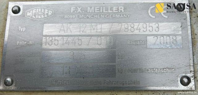 Kamion za utovaranje kontejnera Mercedes-Benz Axor 1833 K/Blatt-Blatt/Tele. /Anbauplatte: slika 18