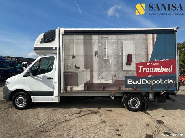 Mercedes-Benz Sprinter 317/LBW/Schlafkabine/Euro 6D - Kamion sa ceradom: slika 2 Mercedes-Benz Sprinter 317/LBW/Schlafkabine/Euro 6D - Kamion sa ceradom: slika 2