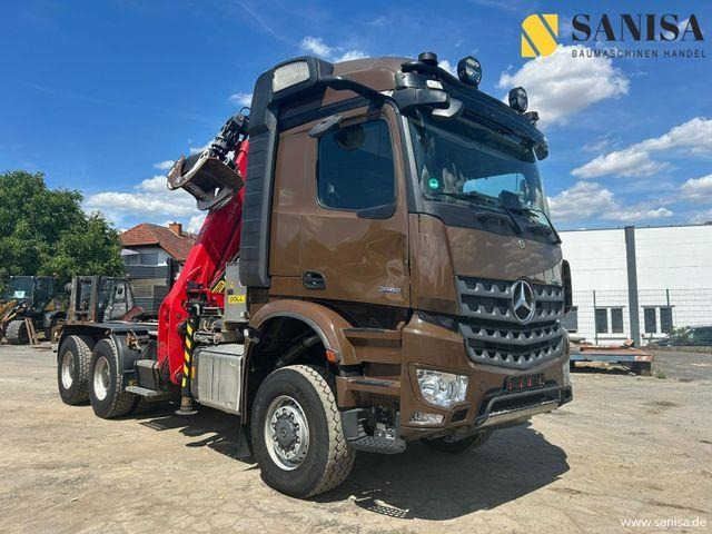 Mercedes-Benz Arocs 3351/6x6/Palfinger Epolsion S260/Langholz - Tegljač: slika 2 Mercedes-Benz Arocs 3351/6x6/Palfinger Epolsion S260/Langholz - Tegljač: slika 2