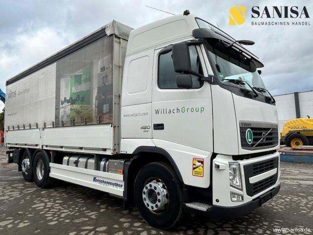 Volvo FH 420/Edscha/Schiebe/Globetrotter/Airtube - Kamion sa ceradom: slika 1 Volvo FH 420/Edscha/Schiebe/Globetrotter/Airtube - Kamion sa ceradom: slika 1
