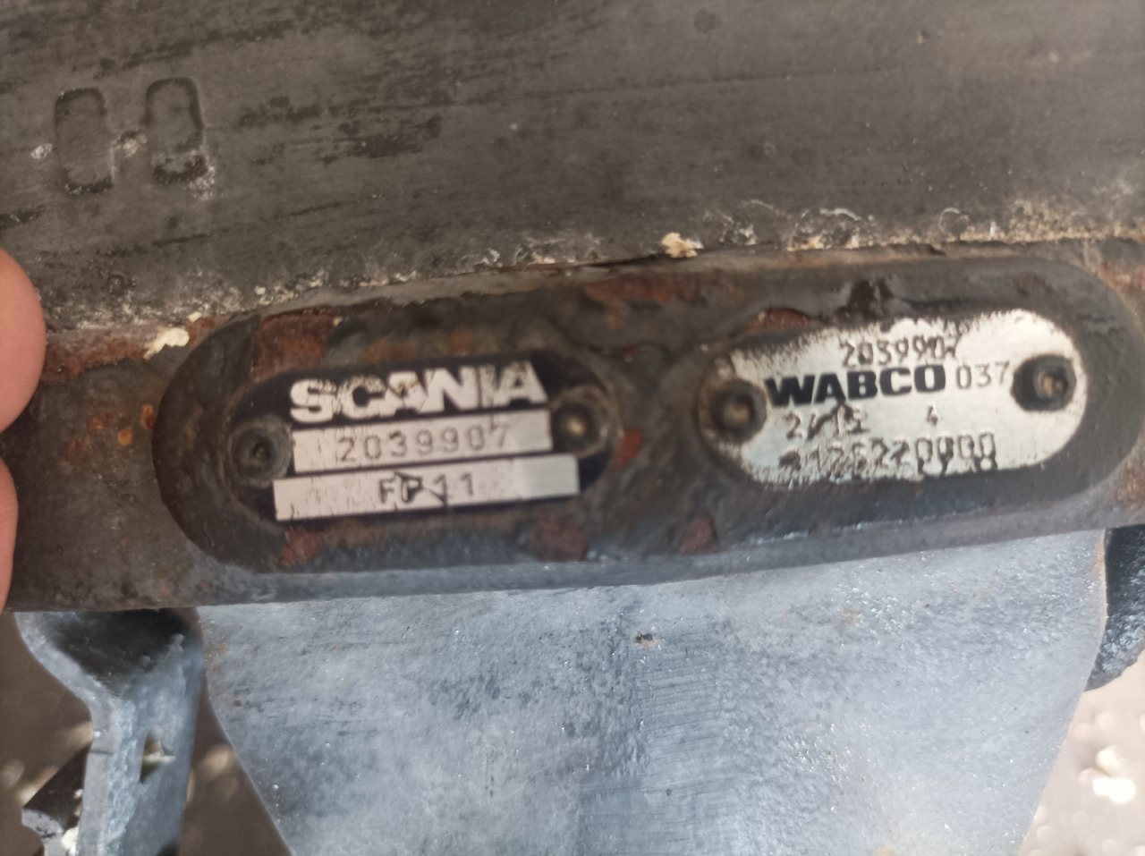WABCO Scania - Zračne kočnice: slika 1 WABCO Scania - Zračne kočnice: slika 1