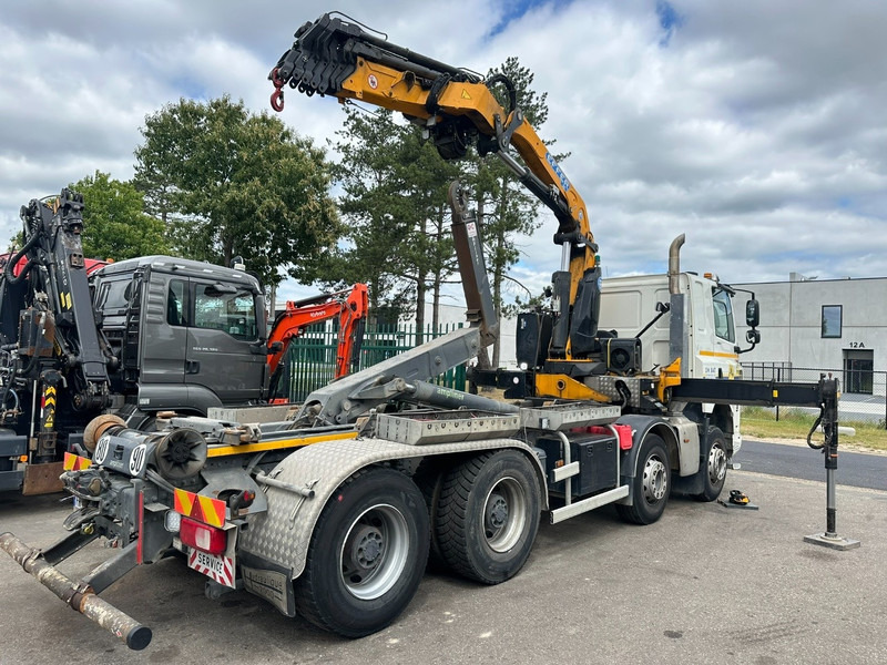 DAF CF 480 8x4 HOOKLIFT + CRANE (19m!) EFFER 205 / 6S + WINCH - RETARDER - *165.000km* - VERY NICE - Kamion sa hidrauličnom kukom, Kamion sa dizalicom: slika 5 DAF CF 480 8x4 HOOKLIFT + CRANE (19m!) EFFER 205 / 6S + WINCH - RETARDER - *165.000km* - VERY NICE - Kamion sa hidrauličnom kukom, Kamion sa dizalicom: slika 5