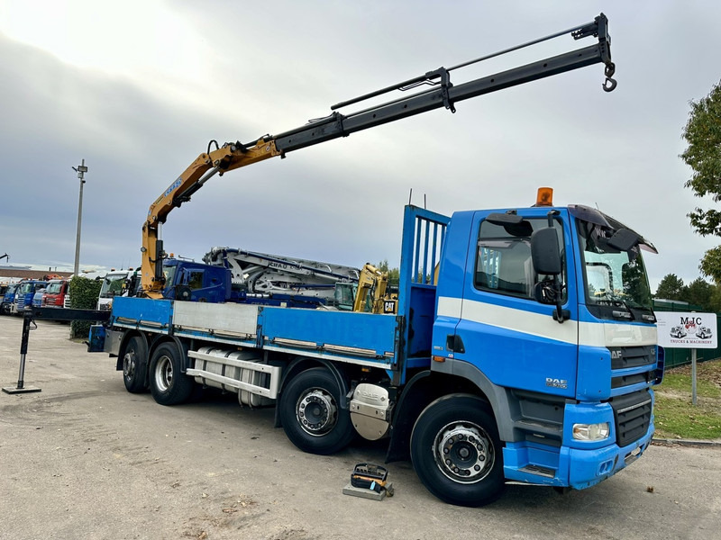 DAF CF 85.360 8x2 PLATFORM 7m35 + CRANE EFFER 165-3S + RADIO - MANUAL GEARBOX ZF - EURO 5 - BE TRUCK - Kamion sa dizalicom: slika 1 DAF CF 85.360 8x2 PLATFORM 7m35 + CRANE EFFER 165-3S + RADIO - MANUAL GEARBOX ZF - EURO 5 - BE TRUCK - Kamion sa dizalicom: slika 1