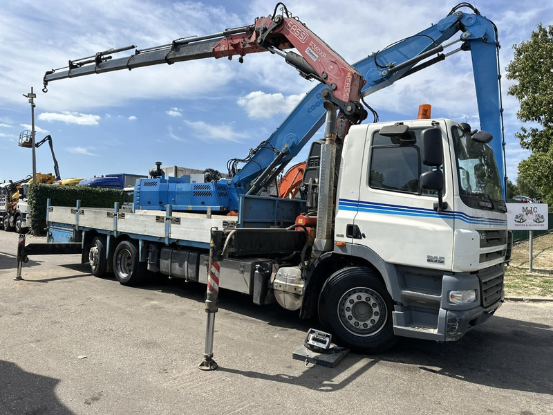 DAF CF 85.410 6X2 + KRAN FASSI F360XP 5x - RETARDER - EURO 5 - LIFT + STEERING AXLE - PLATFORM 7m45 - TUV 05/2026 - Kamion sa tovarnim sandukom, Kamion sa dizalicom: slika 2 DAF CF 85.410 6X2 + KRAN FASSI F360XP 5x - RETARDER - EURO 5 - LIFT + STEERING AXLE - PLATFORM 7m45 - TUV 05/2026 - Kamion sa tovarnim sandukom, Kamion sa dizalicom: slika 2