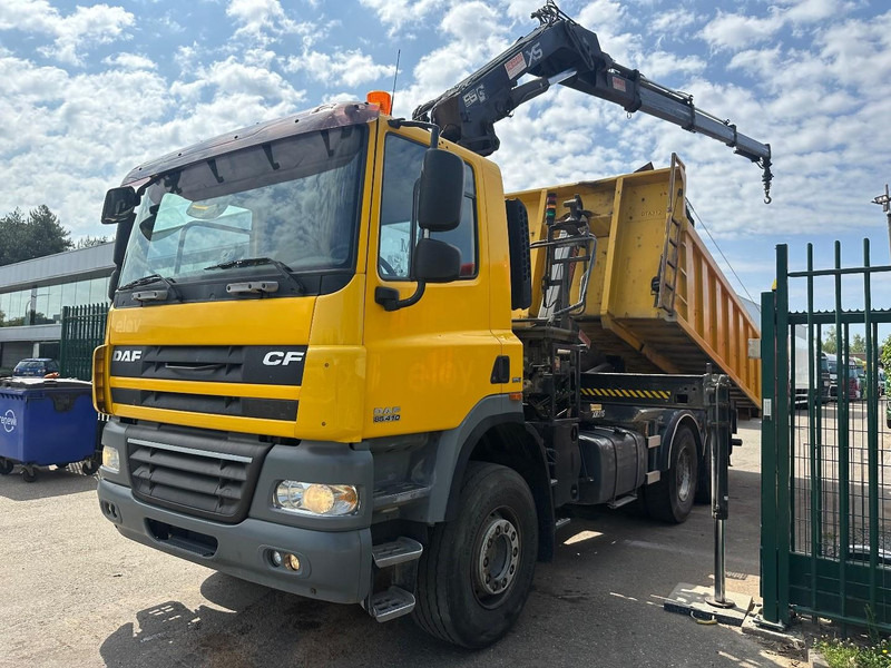 DAF CF 85.410 6X4 21T HOOKLIFT + CRANE HIAB 166-3 HIPRO + ROTATOR - 5/6F - RETARDER - TÜV 10/2025 - EURO 5 - BE TRUCK - Kamion sa hidrauličnom kukom, Kamion sa dizalicom: slika 4 DAF CF 85.410 6X4 21T HOOKLIFT + CRANE HIAB 166-3 HIPRO + ROTATOR - 5/6F - RETARDER - TÜV 10/2025 - EURO 5 - BE TRUCK - Kamion sa hidrauličnom kukom, Kamion sa dizalicom: slika 4