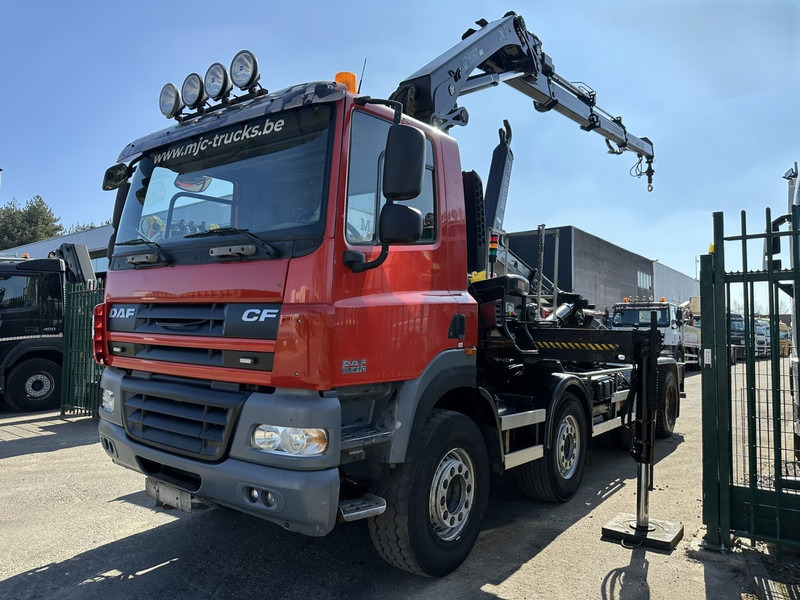 DAF CF 85.410 8x4 HOOKLIFT + CRANE HIAB 244 EP-3 HIDUO - Radio - Rotator - RETARDER - EURO 4 - BIG AXLES HUB REDUCTION - Kamion sa hidrauličnom kukom, Kamion sa dizalicom: slika 5 DAF CF 85.410 8x4 HOOKLIFT + CRANE HIAB 244 EP-3 HIDUO - Radio - Rotator - RETARDER - EURO 4 - BIG AXLES HUB REDUCTION - Kamion sa hidrauličnom kukom, Kamion sa dizalicom: slika 5