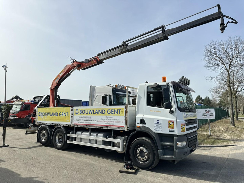 DAF CF 85.460 6x2 LIFT+LENK ACHSE + KRAN PALFINGER PK 18500 (3x) + RADIO + ROTATOR - EURO 5 - AS TRONIC - BE TRUCK - Kamion sa golom šasijom i zatvorenom kabinom, Kamion sa dizalicom: slika 2 DAF CF 85.460 6x2 LIFT+LENK ACHSE + KRAN PALFINGER PK 18500 (3x) + RADIO + ROTATOR - EURO 5 - AS TRONIC - BE TRUCK - Kamion sa golom šasijom i zatvorenom kabinom, Kamion sa dizalicom: slika 2