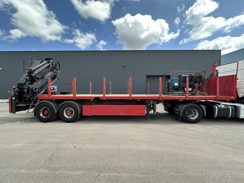 Kwb 2-AXLES PLATFORM + CRANE + HIAB 377 E-4 HIPRO + JIB 100X-3 + RADIO + ROTATOR - SAF axles - AIR SUSPENISION - BELGIAN REG. - Plato poluprikolica: slika 4 Kwb 2-AXLES PLATFORM + CRANE + HIAB 377 E-4 HIPRO + JIB 100X-3 + RADIO + ROTATOR - SAF axles - AIR SUSPENISION - BELGIAN REG. - Plato poluprikolica: slika 4