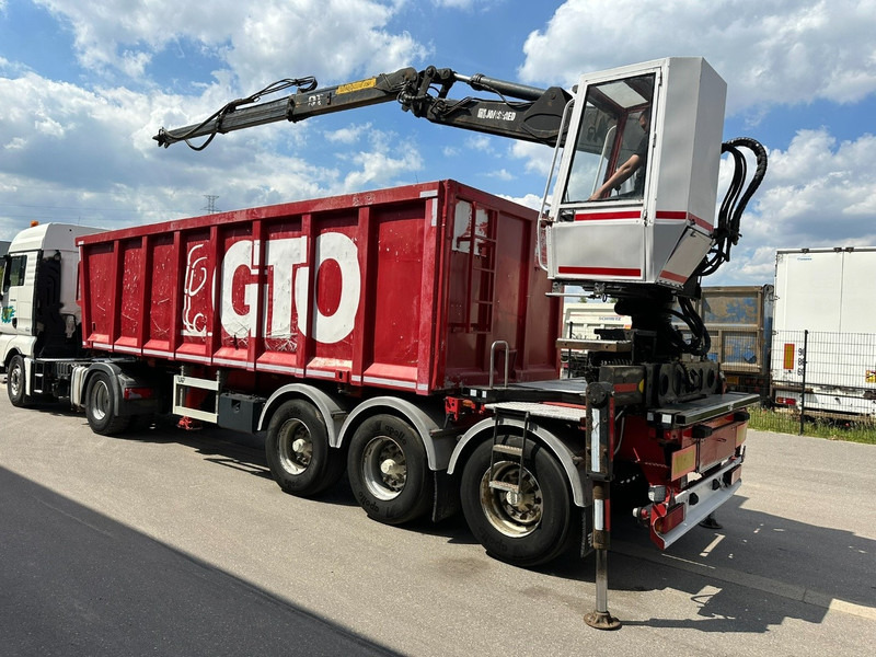 LAG 3-AXLES ALU BOX + CRANE JONSORED 1090 DT-CORTO + CABIN - 2x EXTENDABLE - 5/6 F - BELGIAN PAPERS - Plato poluprikolica: slika 1 LAG 3-AXLES ALU BOX + CRANE JONSORED 1090 DT-CORTO + CABIN - 2x EXTENDABLE - 5/6 F - BELGIAN PAPERS - Plato poluprikolica: slika 1