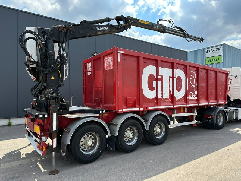 LAG 3-AXLES ALU BOX + CRANE JONSORED 1090 DT-CORTO + CABIN - 2x EXTENDABLE - 5/6 F - BELGIAN PAPERS - Plato poluprikolica: slika 2 LAG 3-AXLES ALU BOX + CRANE JONSORED 1090 DT-CORTO + CABIN - 2x EXTENDABLE - 5/6 F - BELGIAN PAPERS - Plato poluprikolica: slika 2