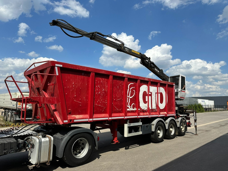 LAG 3-AXLES ALU BOX + CRANE JONSORED 1090 DT-CORTO + CABIN - 2x EXTENDABLE - 5/6 F - BELGIAN PAPERS - Plato poluprikolica: slika 4 LAG 3-AXLES ALU BOX + CRANE JONSORED 1090 DT-CORTO + CABIN - 2x EXTENDABLE - 5/6 F - BELGIAN PAPERS - Plato poluprikolica: slika 4