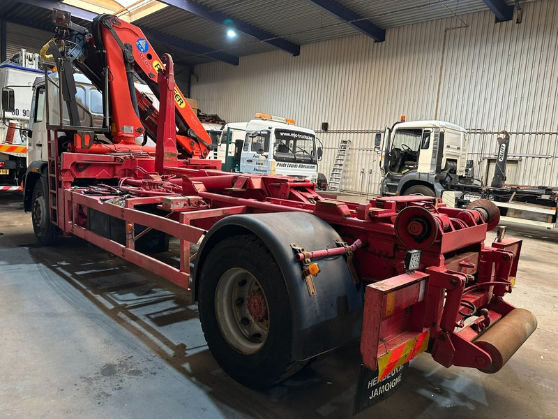 MAN 18.284 HOOKLIFT + CRANE PALFINGER PK 11001 A - STEEL SPRING / BLATT / LAMES - BE TRUCK - Kamion sa hidrauličnom kukom, Kamion sa dizalicom: slika 5 MAN 18.284 HOOKLIFT + CRANE PALFINGER PK 11001 A - STEEL SPRING / BLATT / LAMES - BE TRUCK - Kamion sa hidrauličnom kukom, Kamion sa dizalicom: slika 5