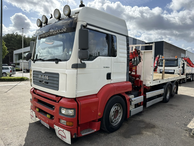MAN TG 360 A 6x2 + CRANE ATLAS 100.1 A3 - PLATFORM 5m80 - E3 - LIFT-AXLE - FULL AIR SUSPENSION - ZF AS TRONIC - BE TRUCK - Kamion sa dizalicom: slika 4 MAN TG 360 A 6x2 + CRANE ATLAS 100.1 A3 - PLATFORM 5m80 - E3 - LIFT-AXLE - FULL AIR SUSPENSION - ZF AS TRONIC - BE TRUCK - Kamion sa dizalicom: slika 4