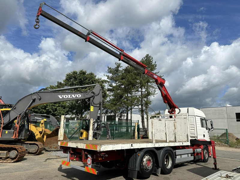 MAN TG 360 A 6x2 + CRANE ATLAS 100.1 A3 - PLATFORM 5m80 - E3 - LIFT-AXLE - FULL AIR SUSPENSION - ZF AS TRONIC - BE TRUCK - Kamion sa dizalicom: slika 5 MAN TG 360 A 6x2 + CRANE ATLAS 100.1 A3 - PLATFORM 5m80 - E3 - LIFT-AXLE - FULL AIR SUSPENSION - ZF AS TRONIC - BE TRUCK - Kamion sa dizalicom: slika 5