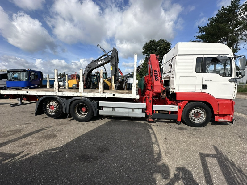 MAN TG 360 A 6x2 + CRANE ATLAS 100.1 A3 - PLATFORM 5m80 - E3 - LIFT-AXLE - FULL AIR SUSPENSION - ZF AS TRONIC - BE TRUCK - Kamion sa dizalicom: slika 3 MAN TG 360 A 6x2 + CRANE ATLAS 100.1 A3 - PLATFORM 5m80 - E3 - LIFT-AXLE - FULL AIR SUSPENSION - ZF AS TRONIC - BE TRUCK - Kamion sa dizalicom: slika 3