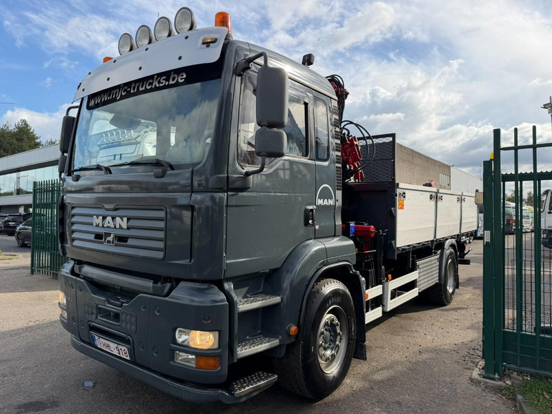 MAN TGA 18.350 4x2 TIPPER + CRANE HMF 1110 K2 + ROTATOR - STEEL SPRING / BLATT / BALLESTAS / LAMES - BE TRUCK - Istovarivač, Kamion sa dizalicom: slika 4 MAN TGA 18.350 4x2 TIPPER + CRANE HMF 1110 K2 + ROTATOR - STEEL SPRING / BLATT / BALLESTAS / LAMES - BE TRUCK - Istovarivač, Kamion sa dizalicom: slika 4