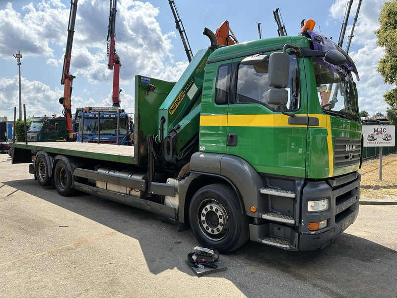 MAN TGA 26.360 6X2 BL + CRANE PALFINGER PK 18500 (4x) - LIFT + STEERING AXLE - PLATFORM 7m75 - MANUAL GEARBOX - Kamion sa dizalicom: slika 2 MAN TGA 26.360 6X2 BL + CRANE PALFINGER PK 18500 (4x) - LIFT + STEERING AXLE - PLATFORM 7m75 - MANUAL GEARBOX - Kamion sa dizalicom: slika 2