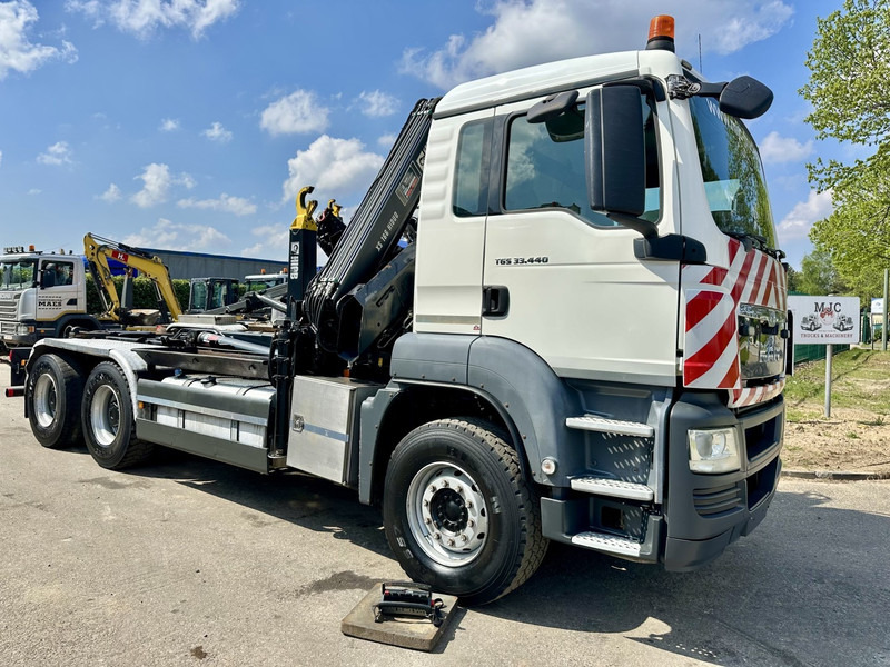 MAN TGS 33.440 6x4 BB HOOKLIFT + CRANE HIAB 166 E-3 HIDUO - RADIO - ROTATOR - EURO 5 - BE TRUCK - Kamion sa hidrauličnom kukom, Kamion sa dizalicom: slika 2 MAN TGS 33.440 6x4 BB HOOKLIFT + CRANE HIAB 166 E-3 HIDUO - RADIO - ROTATOR - EURO 5 - BE TRUCK - Kamion sa hidrauličnom kukom, Kamion sa dizalicom: slika 2
