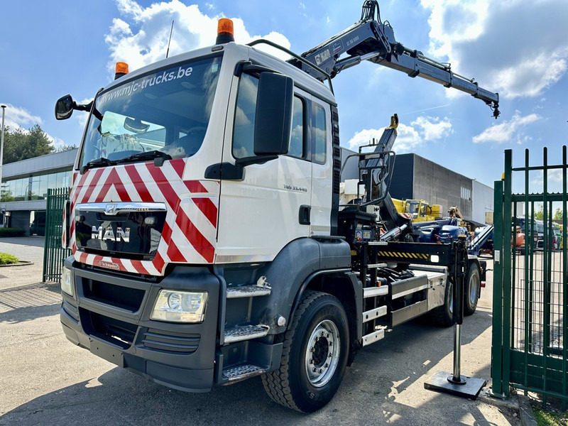 MAN TGS 33.440 6x4 BB HOOKLIFT + CRANE HIAB 166 E-3 HIDUO - RADIO - ROTATOR - EURO 5 - BE TRUCK - Kamion sa hidrauličnom kukom, Kamion sa dizalicom: slika 5 MAN TGS 33.440 6x4 BB HOOKLIFT + CRANE HIAB 166 E-3 HIDUO - RADIO - ROTATOR - EURO 5 - BE TRUCK - Kamion sa hidrauličnom kukom, Kamion sa dizalicom: slika 5