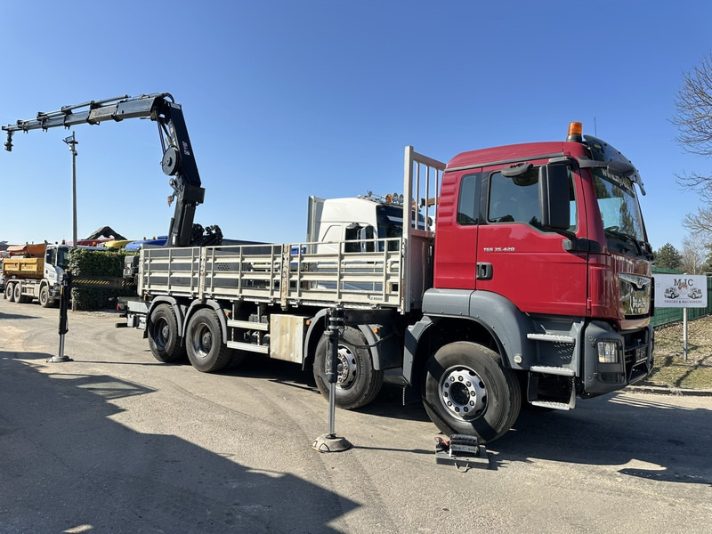 MAN TGS 35.420 8x4 + CRANE HIAB X-HIPRO 302 EP-5 - 192.000km - ROTATOR - 5/6 F - PLATFORM 6m55 - AIR SUSPENSION - TUV 06/2025 - TOP CONDITION - Kamion sa dizalicom: slika 1 MAN TGS 35.420 8x4 + CRANE HIAB X-HIPRO 302 EP-5 - 192.000km - ROTATOR - 5/6 F - PLATFORM 6m55 - AIR SUSPENSION - TUV 06/2025 - TOP CONDITION - Kamion sa dizalicom: slika 1