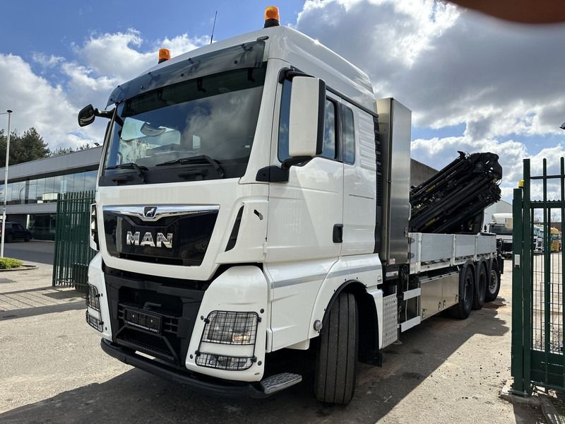 MAN TGX 35.420 8x4-4 TRIDEM + CRANE (26m!) HIAB X-HIPRO 408 E-5 + JIB 100X-5 - PLATFORM 6m40 - *306.245km* - BE TRUCK - Kamion sa dizalicom: slika 4 MAN TGX 35.420 8x4-4 TRIDEM + CRANE (26m!) HIAB X-HIPRO 408 E-5 + JIB 100X-5 - PLATFORM 6m40 - *306.245km* - BE TRUCK - Kamion sa dizalicom: slika 4