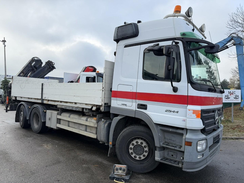 Mercedes-Benz ACTROS 2544 6x2 MP2 + CRANE ATLAS 165.2E (3x HYDR) - RADIO - *FULL AIR* - LIFT + STEERING AXLE - *299.000km* - PLATFORM 6m50 - Kamion sa dizalicom: slika 2 Mercedes-Benz ACTROS 2544 6x2 MP2 + CRANE ATLAS 165.2E (3x HYDR) - RADIO - *FULL AIR* - LIFT + STEERING AXLE - *299.000km* - PLATFORM 6m50 - Kamion sa dizalicom: slika 2
