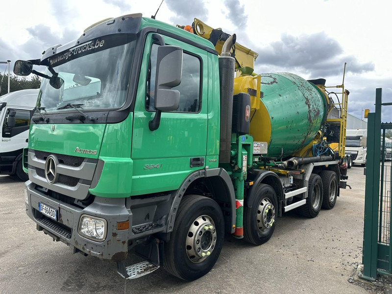 Mercedes-Benz ACTROS 3241 8x4 PUMI PM M 21-3 (21m) Putzmeister - *238.000km* / 1586H - EPS - BLADVERING / NAAFREDUCTIE - Auto pumpa za beton: slika 3 Mercedes-Benz ACTROS 3241 8x4 PUMI PM M 21-3 (21m) Putzmeister - *238.000km* / 1586H - EPS - BLADVERING / NAAFREDUCTIE - Auto pumpa za beton: slika 3
