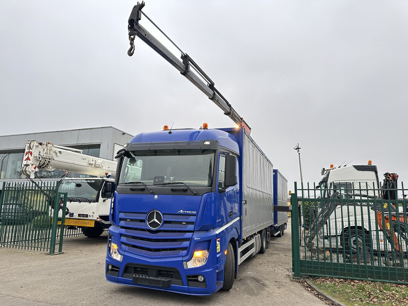 Mercedes-Benz Actros 2645 6x2 105m³ JUMBO + RETARDER + KRAN PALFINGER PK 19.001 SLD (4x) + RADIO - *FULL AIR* - FRIGO - EURO 6 - SAF AXLES - BELGIAN TRUCK - Kamion sa zatvorenim sandukom, Kamion sa dizalicom: slika 4 Mercedes-Benz Actros 2645 6x2 105m³ JUMBO + RETARDER + KRAN PALFINGER PK 19.001 SLD (4x) + RADIO - *FULL AIR* - FRIGO - EURO 6 - SAF AXLES - BELGIAN TRUCK - Kamion sa zatvorenim sandukom, Kamion sa dizalicom: slika 4
