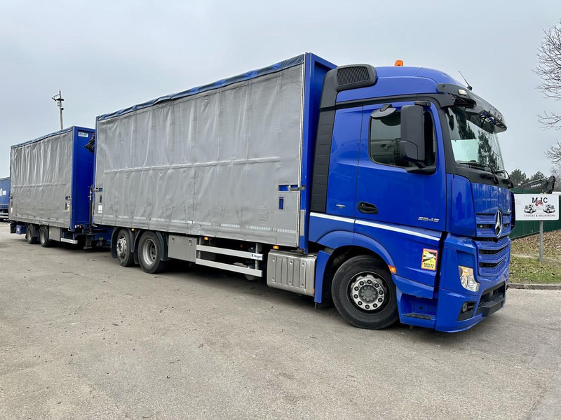 Mercedes-Benz Actros 2645 6x2 105m³ JUMBO + RETARDER + KRAN PALFINGER PK 19.001 SLD (4x) + RADIO - *FULL AIR* - FRIGO - EURO 6 - SAF AXLES - BELGIAN TRUCK - Kamion sa zatvorenim sandukom, Kamion sa dizalicom: slika 1 Mercedes-Benz Actros 2645 6x2 105m³ JUMBO + RETARDER + KRAN PALFINGER PK 19.001 SLD (4x) + RADIO - *FULL AIR* - FRIGO - EURO 6 - SAF AXLES - BELGIAN TRUCK - Kamion sa zatvorenim sandukom, Kamion sa dizalicom: slika 1