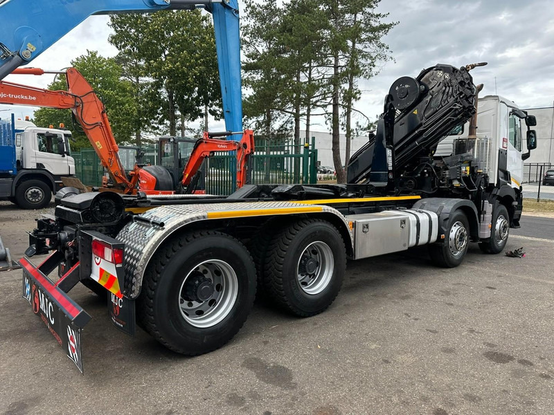 Renault C460 8x4 HOOKLIFT + (19m!) CRANE HIAB 288 E-6 HIDUO - RADIO - 5/6 F - STEEL SPRING / HUB REDUCTION - BE TRUCK - Kamion sa hidrauličnom kukom, Kamion sa dizalicom: slika 5 Renault C460 8x4 HOOKLIFT + (19m!) CRANE HIAB 288 E-6 HIDUO - RADIO - 5/6 F - STEEL SPRING / HUB REDUCTION - BE TRUCK - Kamion sa hidrauličnom kukom, Kamion sa dizalicom: slika 5
