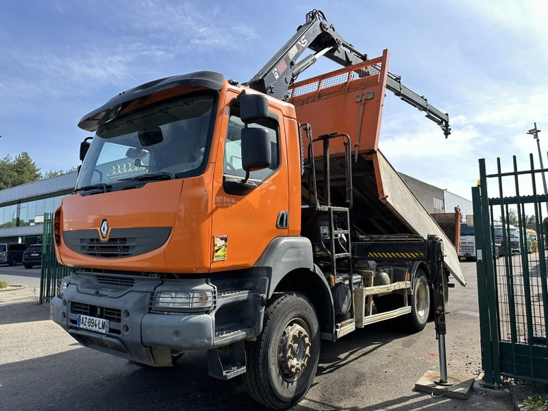 Renault KERAX 380 DXI 6x4 TIPPER + CRANE HIAB 144 B-3 - RADIO - *246.000km* - RETARDER - BORDMATIC - EURO 5 - Istovarivač, Kamion sa dizalicom: slika 3 Renault KERAX 380 DXI 6x4 TIPPER + CRANE HIAB 144 B-3 - RADIO - *246.000km* - RETARDER - BORDMATIC - EURO 5 - Istovarivač, Kamion sa dizalicom: slika 3