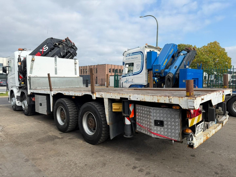 Scania 114C-380 8x4 + CRANE HIAB 700 E-5 - PLATFORM 6m80 + TWISTLOCKS - MANUAL - RETARDER - STEEL SPRING / BIG AXLE HUB REDUCTION - AP ACHSEN - Kamion sa dizalicom: slika 5 Scania 114C-380 8x4 + CRANE HIAB 700 E-5 - PLATFORM 6m80 + TWISTLOCKS - MANUAL - RETARDER - STEEL SPRING / BIG AXLE HUB REDUCTION - AP ACHSEN - Kamion sa dizalicom: slika 5
