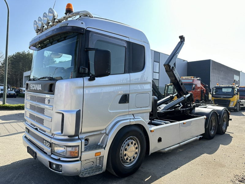 Scania 144G-530 V8 6x4 HOOKLIFT 20T MEILLER -VOL LUCHT - OPTI-CRUISE - CR19 SLAAPCABINE - Kamion sa hidrauličnom kukom: slika 3 Scania 144G-530 V8 6x4 HOOKLIFT 20T MEILLER -VOL LUCHT - OPTI-CRUISE - CR19 SLAAPCABINE - Kamion sa hidrauličnom kukom: slika 3