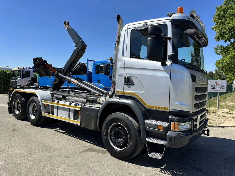 Scania G450 6x4 HAAKSYSTEEM AJK 20T - 5760mm - 3m90 WB - BLADVERING / NAAFREDUCTIE - EURO 6 - BE TRUCK - Kamion sa hidrauličnom kukom: slika 1 Scania G450 6x4 HAAKSYSTEEM AJK 20T - 5760mm - 3m90 WB - BLADVERING / NAAFREDUCTIE - EURO 6 - BE TRUCK - Kamion sa hidrauličnom kukom: slika 1