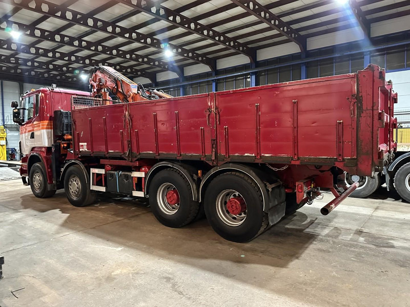 Scania G480 8x4 TIPPER + CRANE ATLAS 240.E4 + RADIO - STEEL SPRING / BIG AXLES - Istovarivač, Kamion sa dizalicom: slika 4 Scania G480 8x4 TIPPER + CRANE ATLAS 240.E4 + RADIO - STEEL SPRING / BIG AXLES - Istovarivač, Kamion sa dizalicom: slika 4