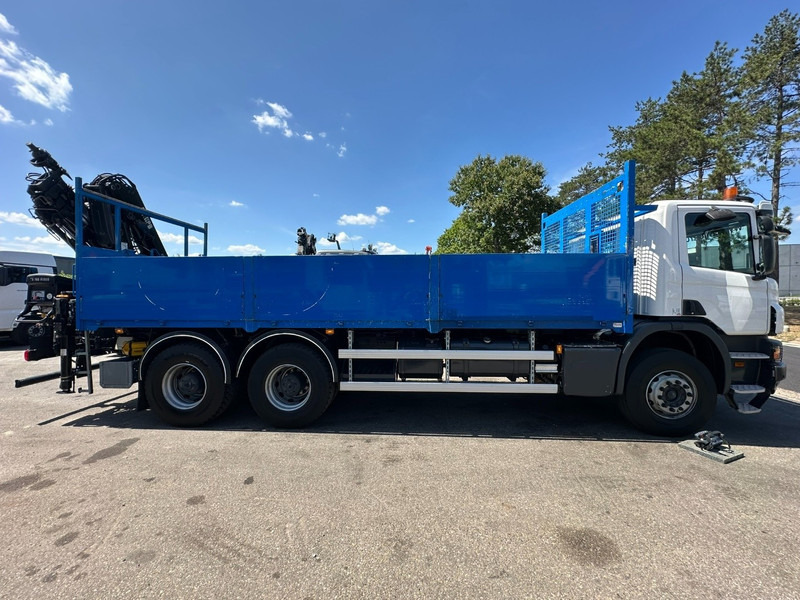 Scania P410 6x4 PRITSCHE + KRAN HIAB 166 ES-4 - RETARDER - ROTATOR - PLATFORM 6m80 - BIG AXLES HUB REDUCTION - STEEL SPRING - Kamion sa tovarnim sandukom, Kamion sa dizalicom: slika 5 Scania P410 6x4 PRITSCHE + KRAN HIAB 166 ES-4 - RETARDER - ROTATOR - PLATFORM 6m80 - BIG AXLES HUB REDUCTION - STEEL SPRING - Kamion sa tovarnim sandukom, Kamion sa dizalicom: slika 5