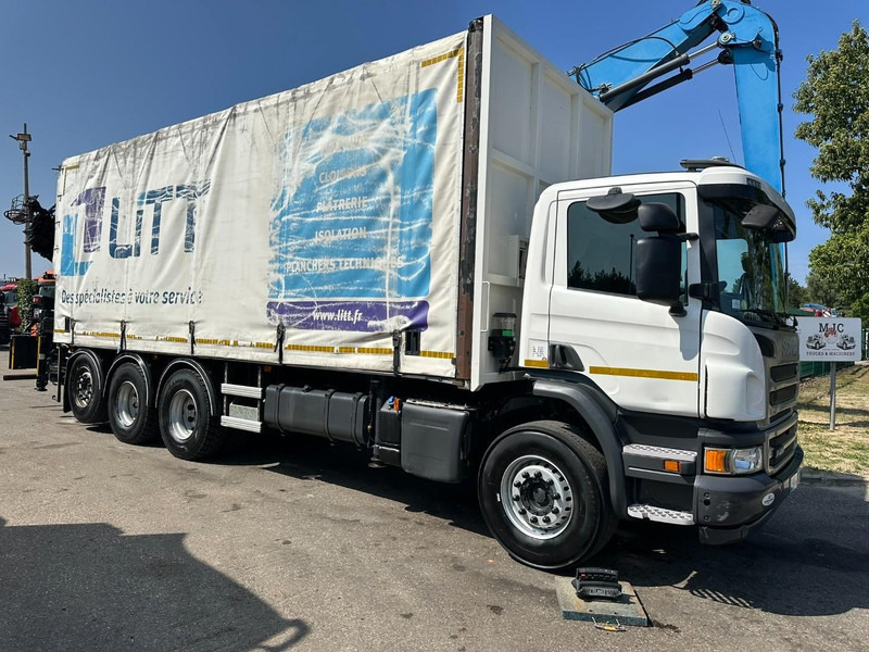 Scania P410 8x4 TRIDEM + CRANE HIAB 244 EP-4 HIDUO - RETARDER - LIFT + STEERING AXLE - *327.000km* - RADIO - Kamion sa dizalicom: slika 2 Scania P410 8x4 TRIDEM + CRANE HIAB 244 EP-4 HIDUO - RETARDER - LIFT + STEERING AXLE - *327.000km* - RADIO - Kamion sa dizalicom: slika 2