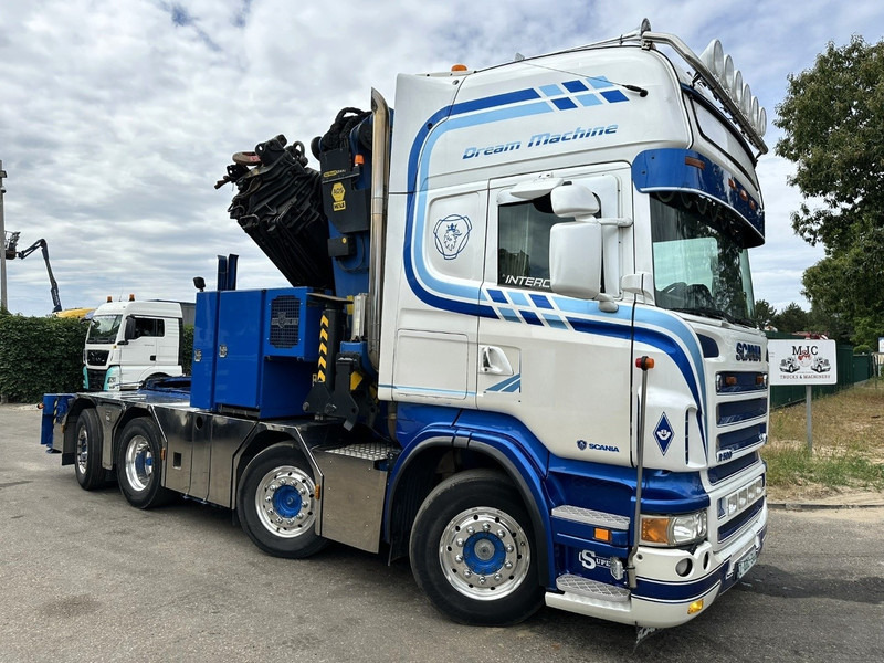 Scania R500 8x2 + CRANE 100Tm! PALFINGER PK100002 G 8x + 1 ME - RETARDER - ALCOA DURA BRIGHT - LIFT + STEERING - 5/6 HYDR F - TÜV 05/2026 - TOP CONDITION - Kamion sa dizalicom: slika 2 Scania R500 8x2 + CRANE 100Tm! PALFINGER PK100002 G 8x + 1 ME - RETARDER - ALCOA DURA BRIGHT - LIFT + STEERING - 5/6 HYDR F - TÜV 05/2026 - TOP CONDITION - Kamion sa dizalicom: slika 2