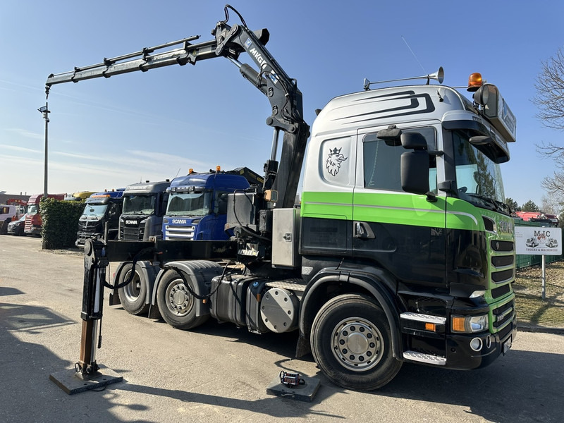 Scania R500 V8 6x2 + KRAN MKG HLK 231 HP (23tm) - 4x HYDR - RADIO - RETARDER - MANUAL - LIFT + STEERING AXLE - Kamion sa dizalicom: slika 1 Scania R500 V8 6x2 + KRAN MKG HLK 231 HP (23tm) - 4x HYDR - RADIO - RETARDER - MANUAL - LIFT + STEERING AXLE - Kamion sa dizalicom: slika 1