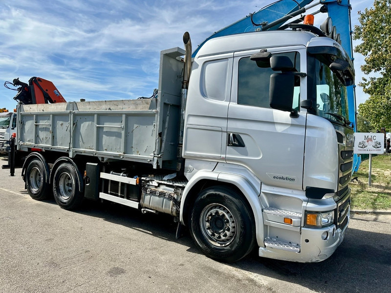 Scania R520 6x4 PRITSCHE + KRAN PALFINGER PK 15002 A - *ZSM + KIPPER* - RETARDER - *FULL AIR* - EUR 6 - BE TRUCK - Kamion sa tovarnim sandukom, Kamion sa dizalicom: slika 4 Scania R520 6x4 PRITSCHE + KRAN PALFINGER PK 15002 A - *ZSM + KIPPER* - RETARDER - *FULL AIR* - EUR 6 - BE TRUCK - Kamion sa tovarnim sandukom, Kamion sa dizalicom: slika 4