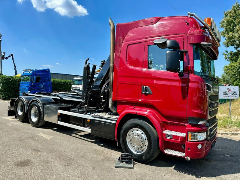 Scania R580 6X2 V8 HOOKLIFT + CRANE HIAB 211 E-4 HIPRO - ROTATOR - RETARDER - ALCOA ALU - RADIO - NL TRUCK - Kamion sa hidrauličnom kukom, Kamion sa dizalicom: slika 2 Scania R580 6X2 V8 HOOKLIFT + CRANE HIAB 211 E-4 HIPRO - ROTATOR - RETARDER - ALCOA ALU - RADIO - NL TRUCK - Kamion sa hidrauličnom kukom, Kamion sa dizalicom: slika 2