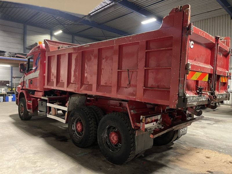 Scania T124-420 TORPEDO HAUBE - 6x4 - KIPPER - MANUAL GRS900 3+3 - STEEL SPRING / BALLIESTAS / LAMES / BLATT - Istovarivač: slika 3 Scania T124-420 TORPEDO HAUBE - 6x4 - KIPPER - MANUAL GRS900 3+3 - STEEL SPRING / BALLIESTAS / LAMES / BLATT - Istovarivač: slika 3