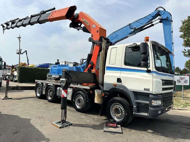 DAF CF 85.480 8x4 ZSM + KRAN PALFINGER PK90002 F (7x) - MANUAL ZF - RETARDER - BIG AXLES / HUB REDUCTION - STEEL SPRING - Tegljač: slika 2 DAF CF 85.480 8x4 ZSM + KRAN PALFINGER PK90002 F (7x) - MANUAL ZF - RETARDER - BIG AXLES / HUB REDUCTION - STEEL SPRING - Tegljač: slika 2