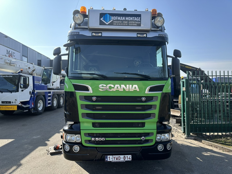 Scania R500 V8 6x2 TRACTOR + CRANE MKG HLK 231 HP (23tm) - 4x HYDR - RADIO - RETARDER - MANUAL - LIFT + STEERING AXLE - Tegljač: slika 3 Scania R500 V8 6x2 TRACTOR + CRANE MKG HLK 231 HP (23tm) - 4x HYDR - RADIO - RETARDER - MANUAL - LIFT + STEERING AXLE - Tegljač: slika 3