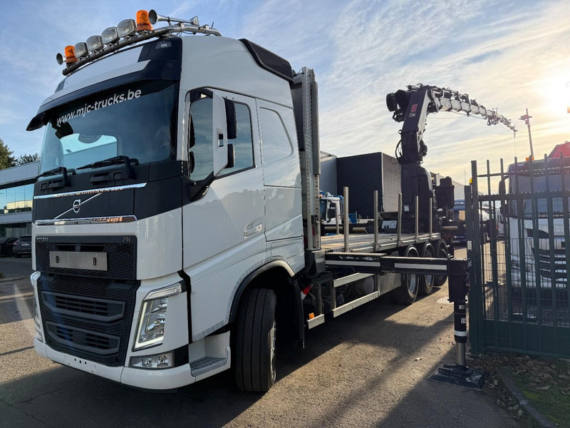 Volvo FH 420 8x4 TRIDEM + (31m!) CRANE HIAB 858 E-7 + JIB X-5 + WINCH - 114.000km - BE TRUCK - Kamion sa dizalicom: slika 3 Volvo FH 420 8x4 TRIDEM + (31m!) CRANE HIAB 858 E-7 + JIB X-5 + WINCH - 114.000km - BE TRUCK - Kamion sa dizalicom: slika 3