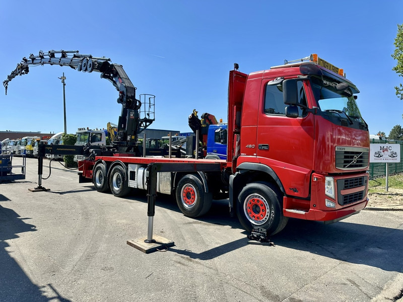Volvo FH 460 8X4 +(27m!) CRANE HIAB 700 E-6 HIPRO + FLYJIB 165X-4 - ROTATOR - *487.000km* - E5 - BE TRUCK 2011 - Kamion sa tovarnim sandukom, Kamion sa dizalicom: slika 2 Volvo FH 460 8X4 +(27m!) CRANE HIAB 700 E-6 HIPRO + FLYJIB 165X-4 - ROTATOR - *487.000km* - E5 - BE TRUCK 2011 - Kamion sa tovarnim sandukom, Kamion sa dizalicom: slika 2