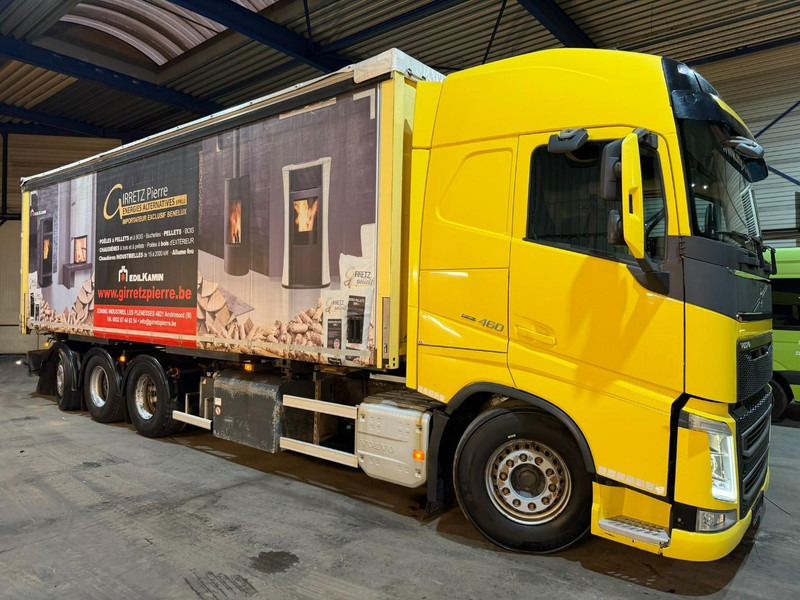 Volvo FH 460 8x4 TRIDEM CURTAINSIDE BOX 8m50 / BDF / SILO COMPRESSOR - *FULL AIR* - EURO 6 - LIFT + STEERING AXLE - BE TRUCK - Kamion sa ceradom: slika 3 Volvo FH 460 8x4 TRIDEM CURTAINSIDE BOX 8m50 / BDF / SILO COMPRESSOR - *FULL AIR* - EURO 6 - LIFT + STEERING AXLE - BE TRUCK - Kamion sa ceradom: slika 3